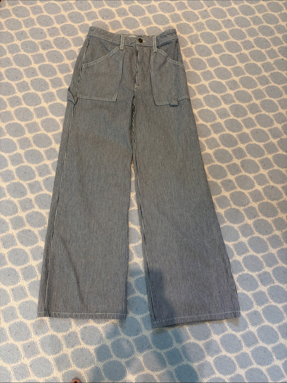 Milo Lotan Quentin railroad striped jeans